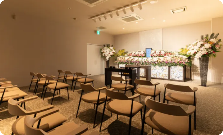 かざま会館本館 継想フロアのラウンジ